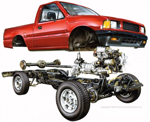 Kevin Hulsey - Pickup Truck Cutaway
