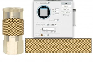Wrapping Patterns Around Cylinders